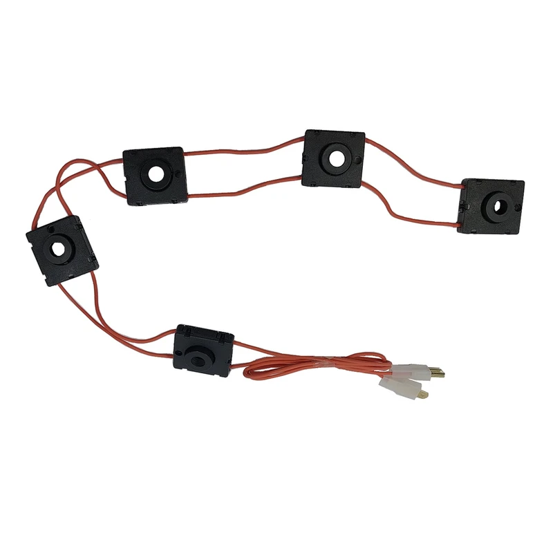 کلید شستی فندک اجاق گاز مدل TOC-5SR مجموعه 5 عددی