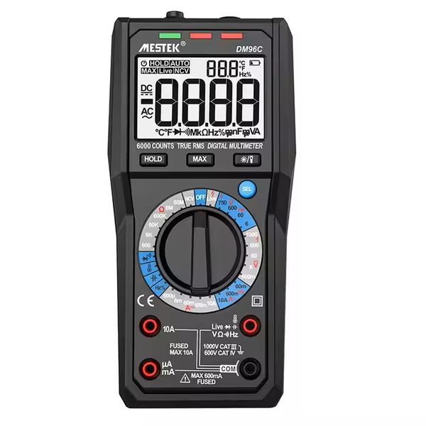 مولتی متر دیجیتال مستک مدل DM96C