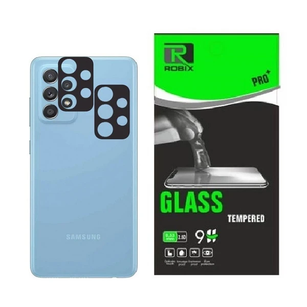 محافظ لنز دوربین روبیکس مدل FLZ-A72 مناسب برای گوشی موبایل سامسونگ Galaxy A72 بسته 2عددی