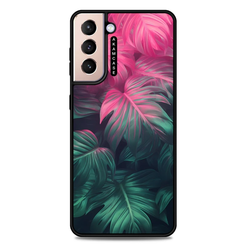 کاور آکام مدل AMC-WSGS21P-LEAVES-22 مناسب برای گوشی موبایل سامسونگ Galaxy S21 Plus