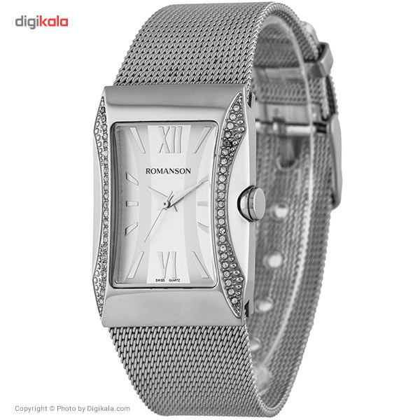 ساعت مچی عقربه ای زنانه رومانسون مدل RM0358TL1WAS2W
