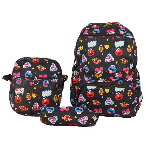 کوله پشتی مدل AB06 به همراه کیف غذا و جامدادی