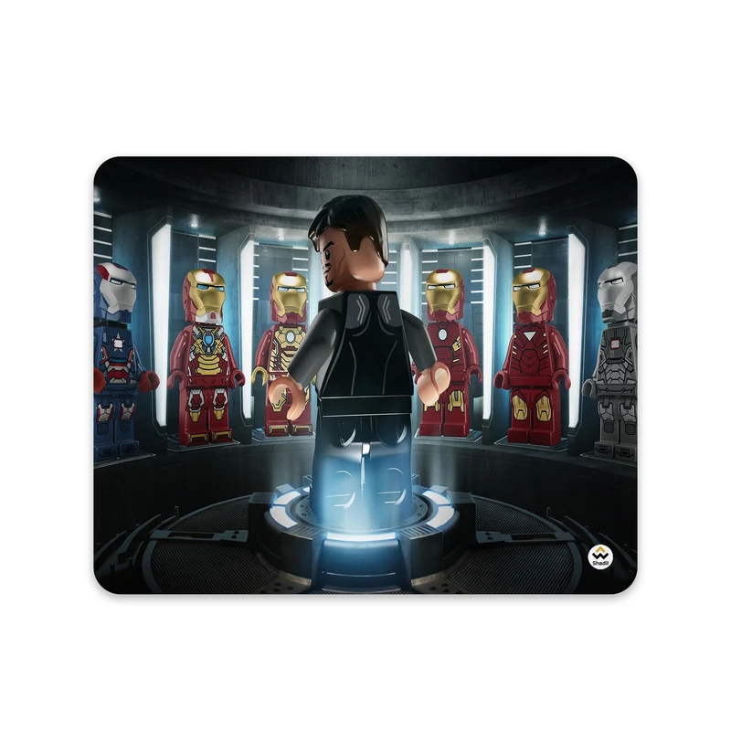 ماوس پد شادیت مدل Iron Man کد608 سایز 24*19 سانتی متر