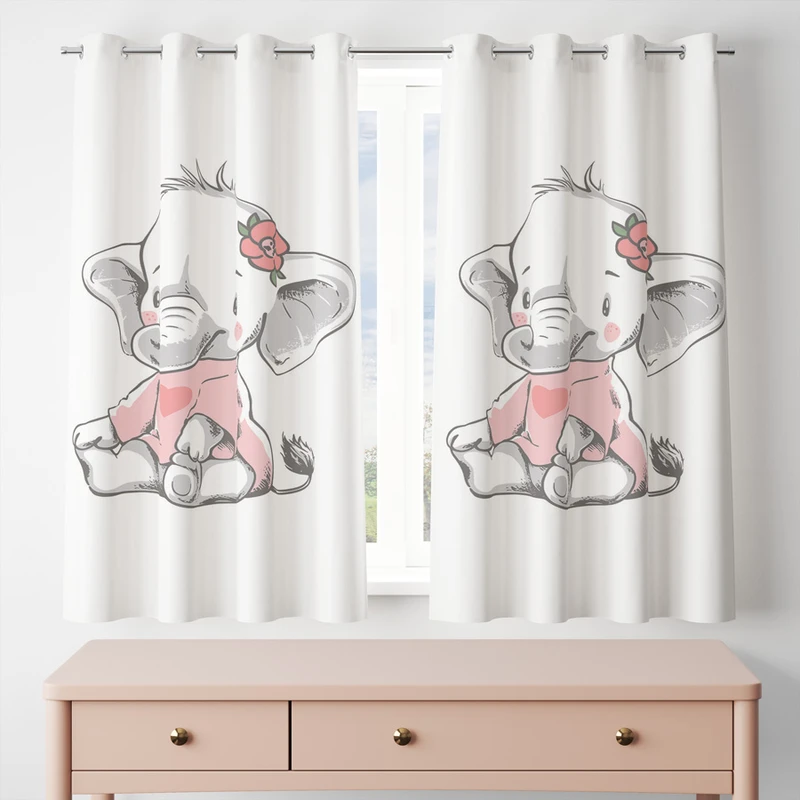 پرده مدل مخمل پانچی کد 8384 سایز 200x140 سانتی متر 