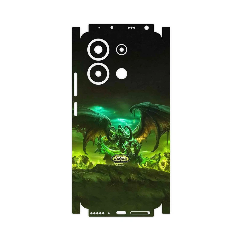 برچسب پوششی ماهوت مدل Warcraft Game Series-FullSkin مناسب برای گوشی موبایل شیائومی Redmi Note 13 4G