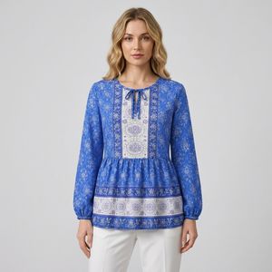 تونیک زنانه شین مدل سنتی بته جقه