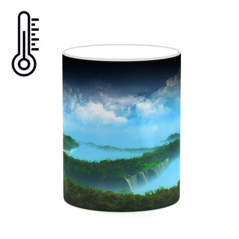 ماگ حرارتی کاکتی مدل منظره کد mgh18232