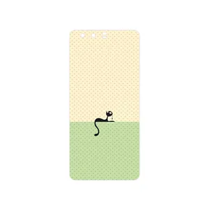 MAHOOT Minimal Internet Cat Icon Cover Sticker for Huawei P10 Plus