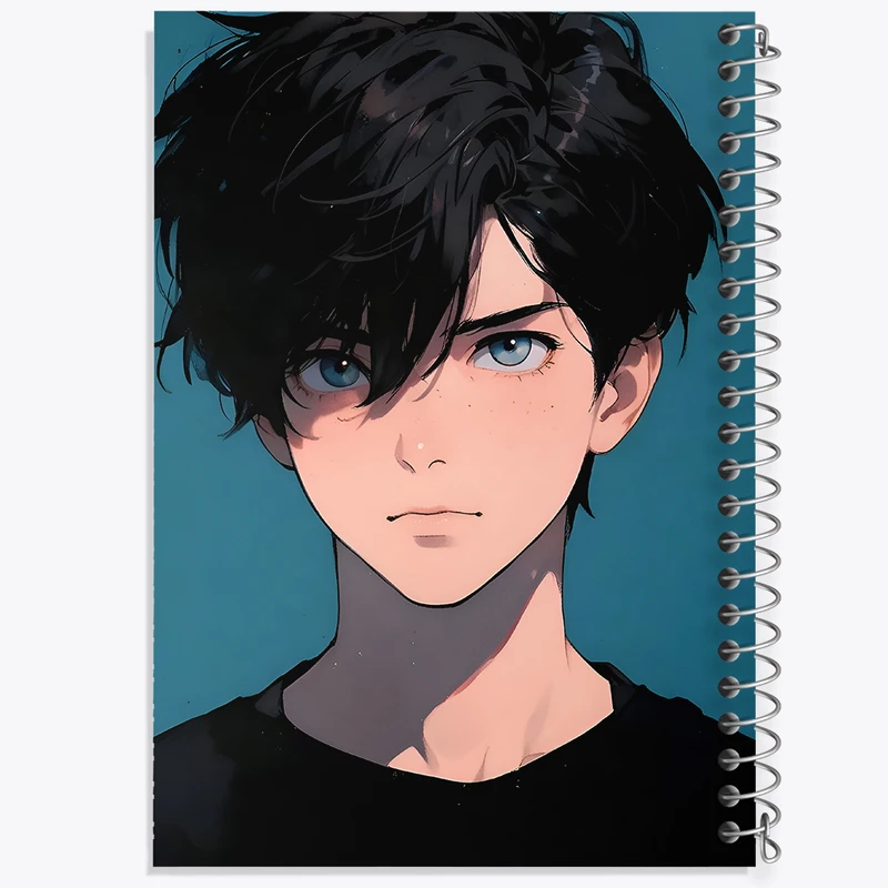 دفتر ژورنال نویسی 50 برگ خندالو مدل نقطه ای طرح پسرانه کد N5184