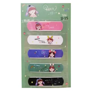 چسب زخم طرح دختر تل دار کد jj-15 بسته 5 عددی