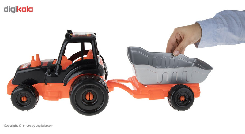 ماشین بازی زرین تویز مدل Tractor H3