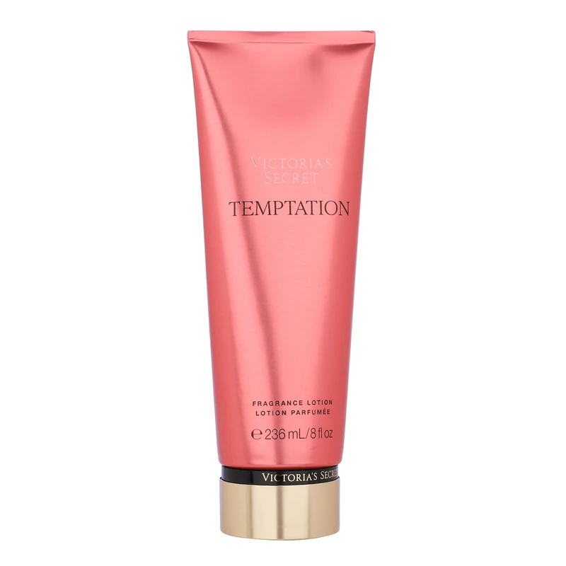 لوسیون بدن ویکتوریا سکرت مدل tempation حجم 236 میلی‌لیتر، با خاصیت مرطوب‌کنندگی، مناسب انواع پوست