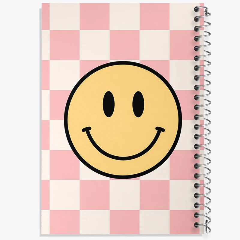 دفتر مشق 100 برگ خندالو طرح ایموجی (Emoji) کد N1781