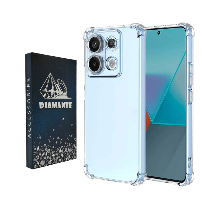 کاور دیامانته مدل Bianco Navy مناسب برای گوشی موبایل شیائومی Redmi Note 13 4G
