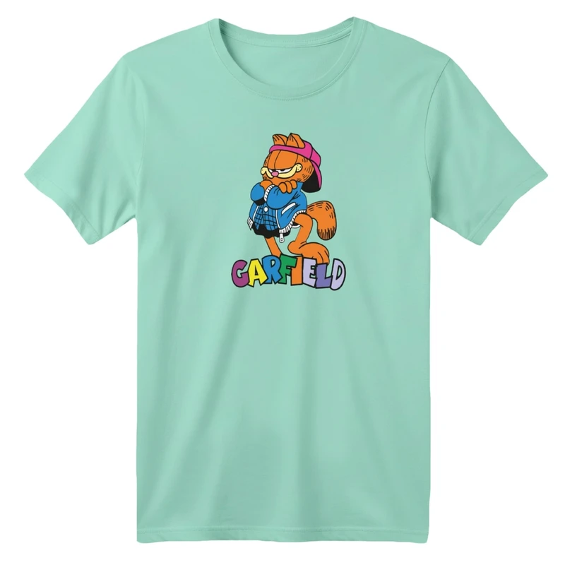 تی شرت آستین کوتاه بچگانه مدل گارفیلد کد 05