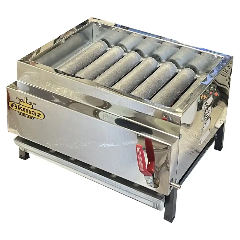 باربیکیو آکماز مدل 7 شعله چدنی