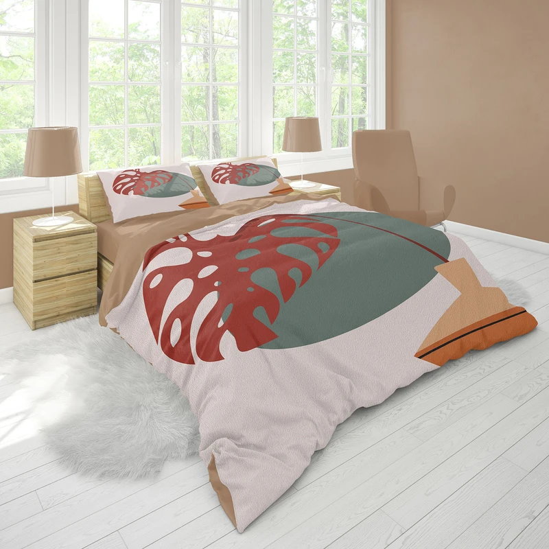 سرویس خواب 2 نفر 6 تکه مدل B095 میکروچاپ دیجیتال  