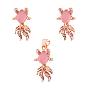 نیم ست زنانه طرح ماهی