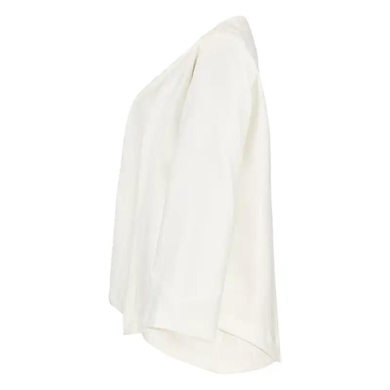 کت زنانه سرژه مدل 212254 رنگ سفید