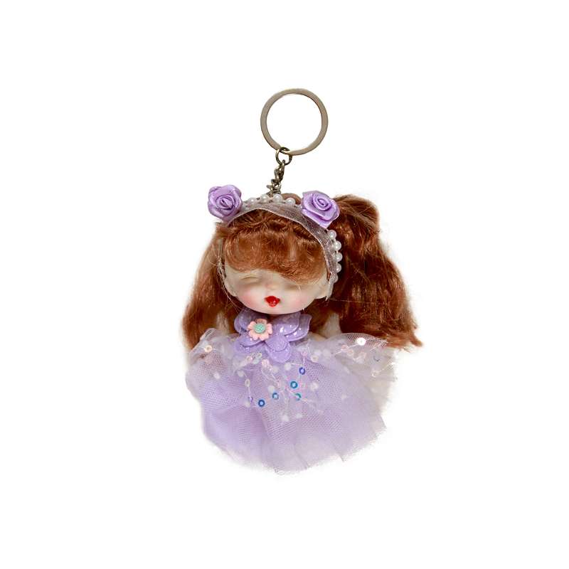 جاکلیدی دخترانه مدل عروسکی پرنسس کد AR 05