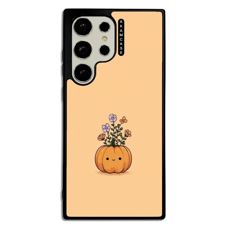 کاور آکام مدل AMC-WSGS23U-PUMPKIN-19 مناسب برای گوشی موبایل سامسونگ Galaxy S23 Ultra