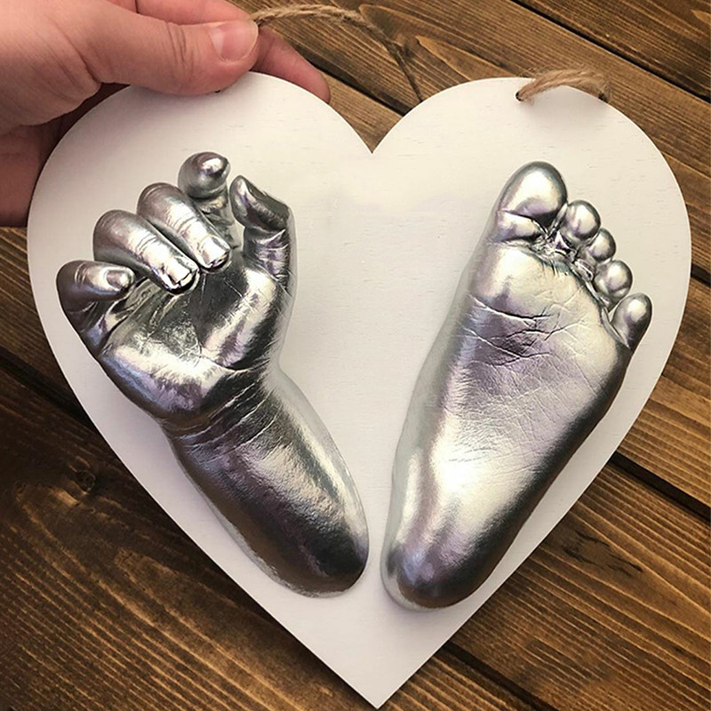 مجموعه قالبگیری تندیس ساز مدل دست و پای نوزاد