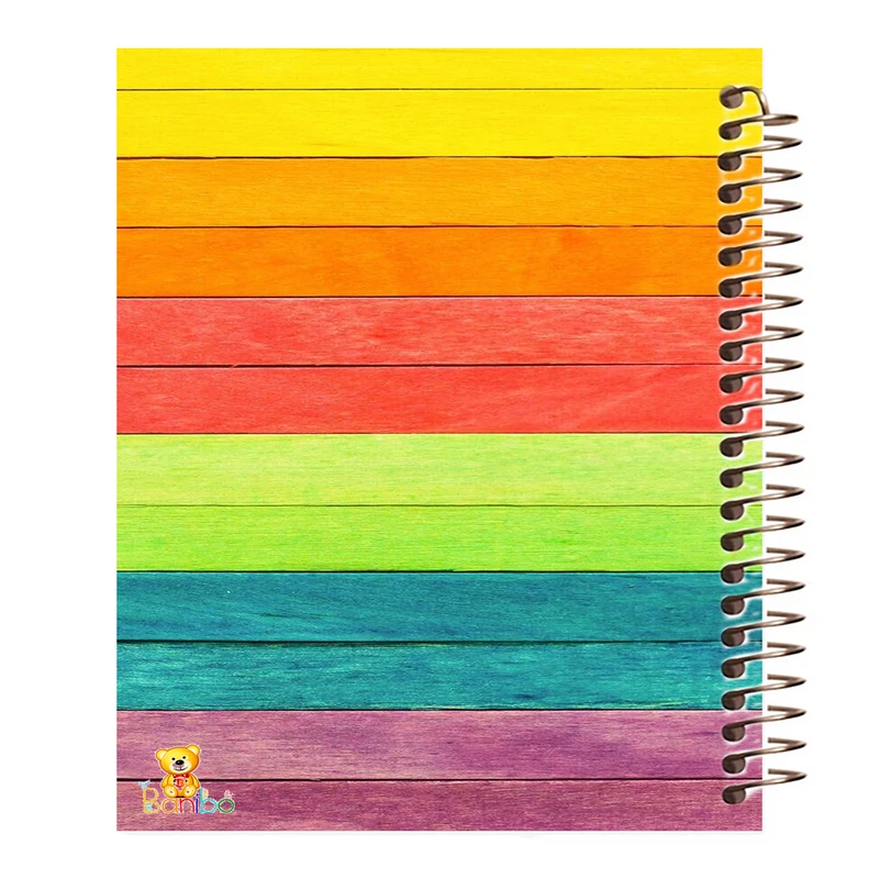دفتر نقاشی 50 برگ بانیبو مدل رنگی کد 786