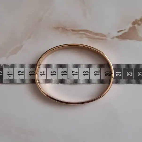 دستبند زنانه ژوپینگ مدل النگویی بیضی 720