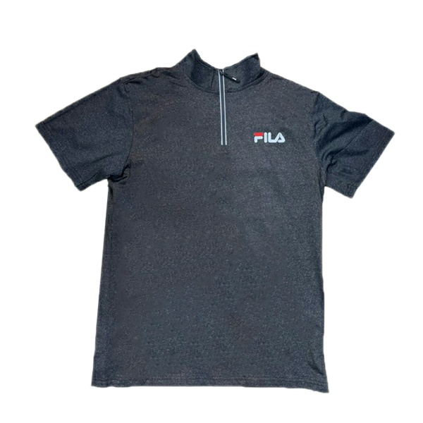 تی شرت ورزشی مردانه فیلا مدل نیم زیپ