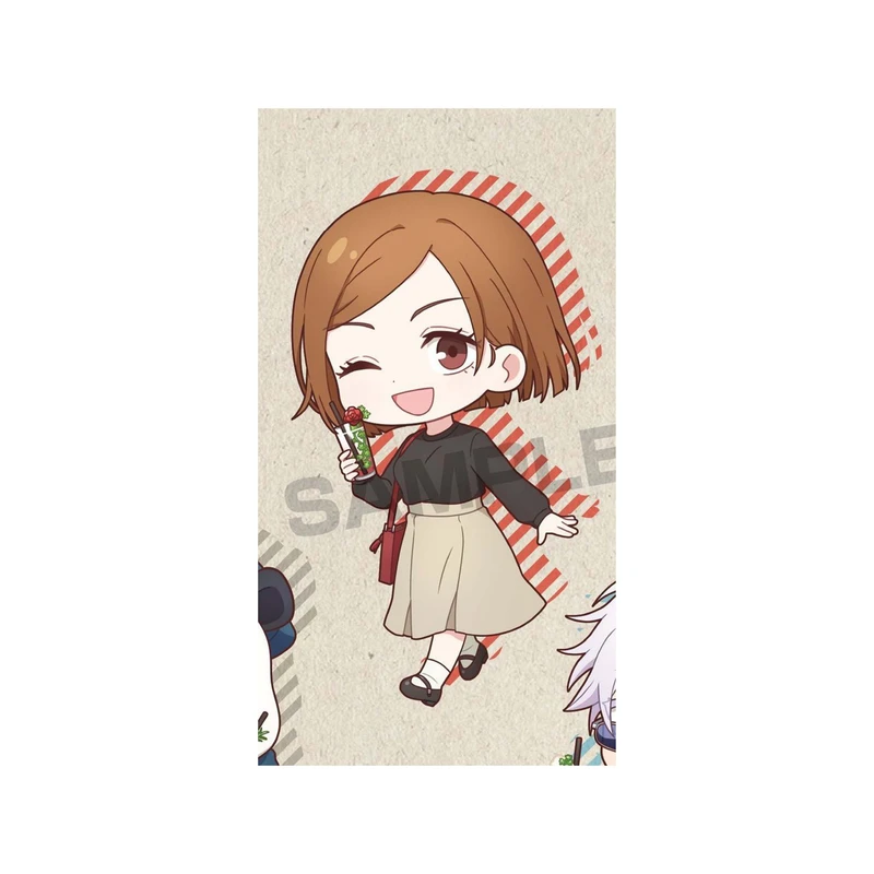 استیکر لپ تاپ و موبایل مدل انیمه جوجوتسو کایسن نوبارا کوگیساکی Jujutsu Kaisen Nobara Kugisaki کد 4086