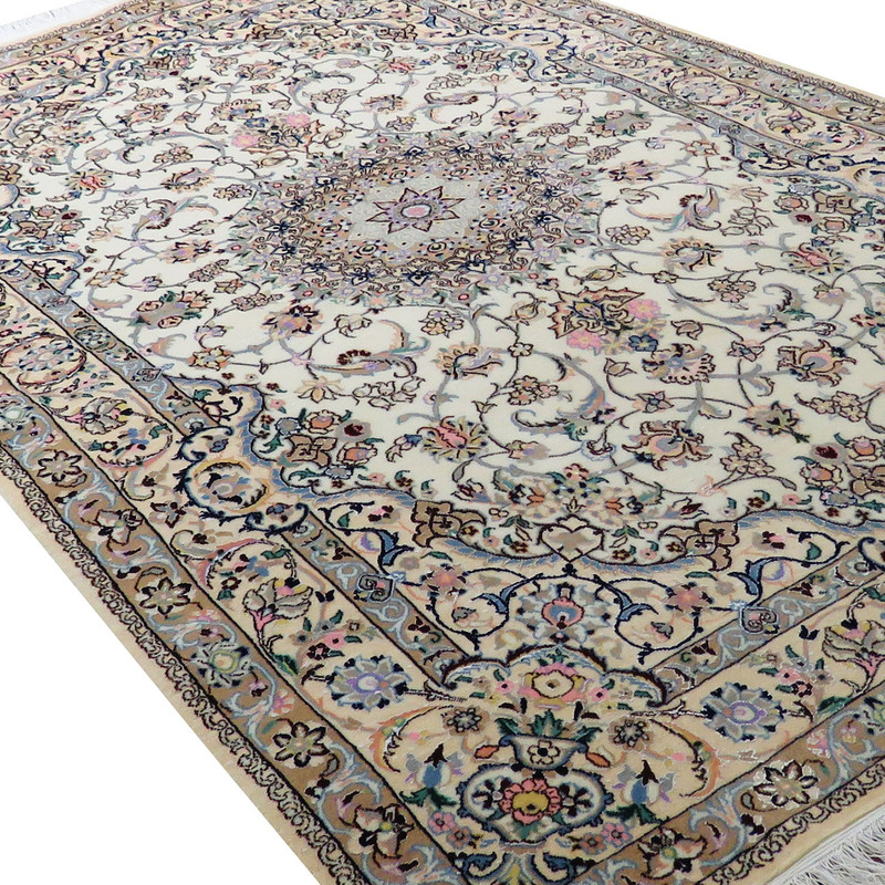 فرش دستبافت 4 متری مدل لچک ترنج نائین 9لا کد 865