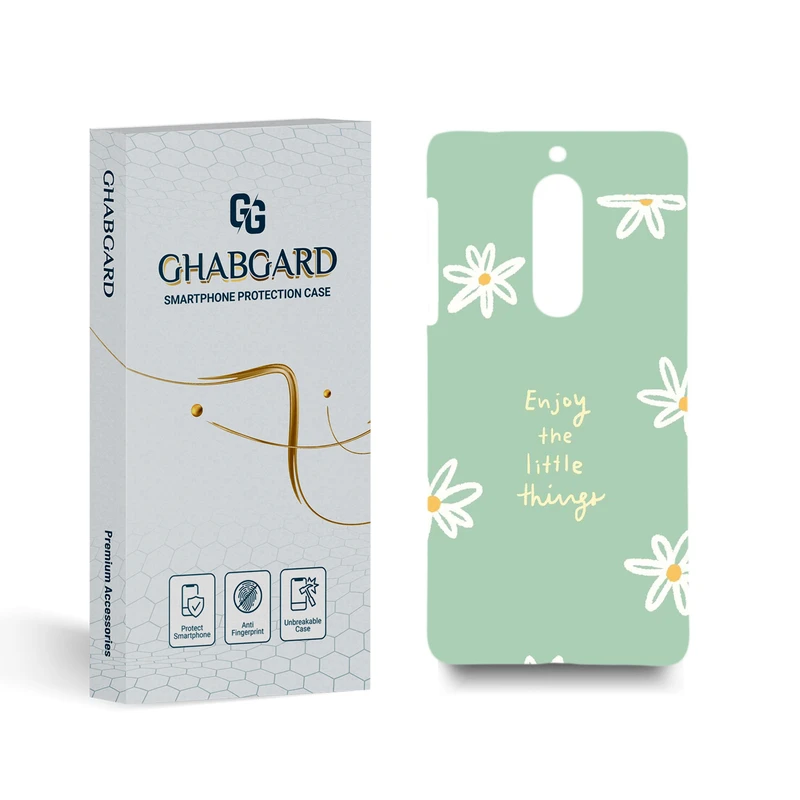 کاور قاب گارد مدل گل مناسب برای گوشی موبایل نوکیا 5