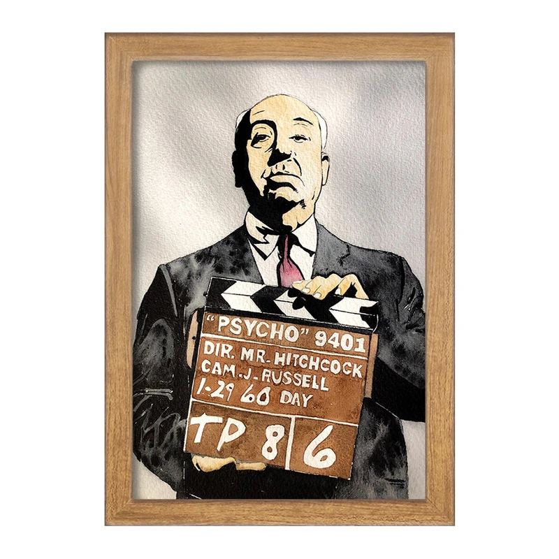 تابلو خندالو مدل روانی هیچکاک (Psycho) کد F11459