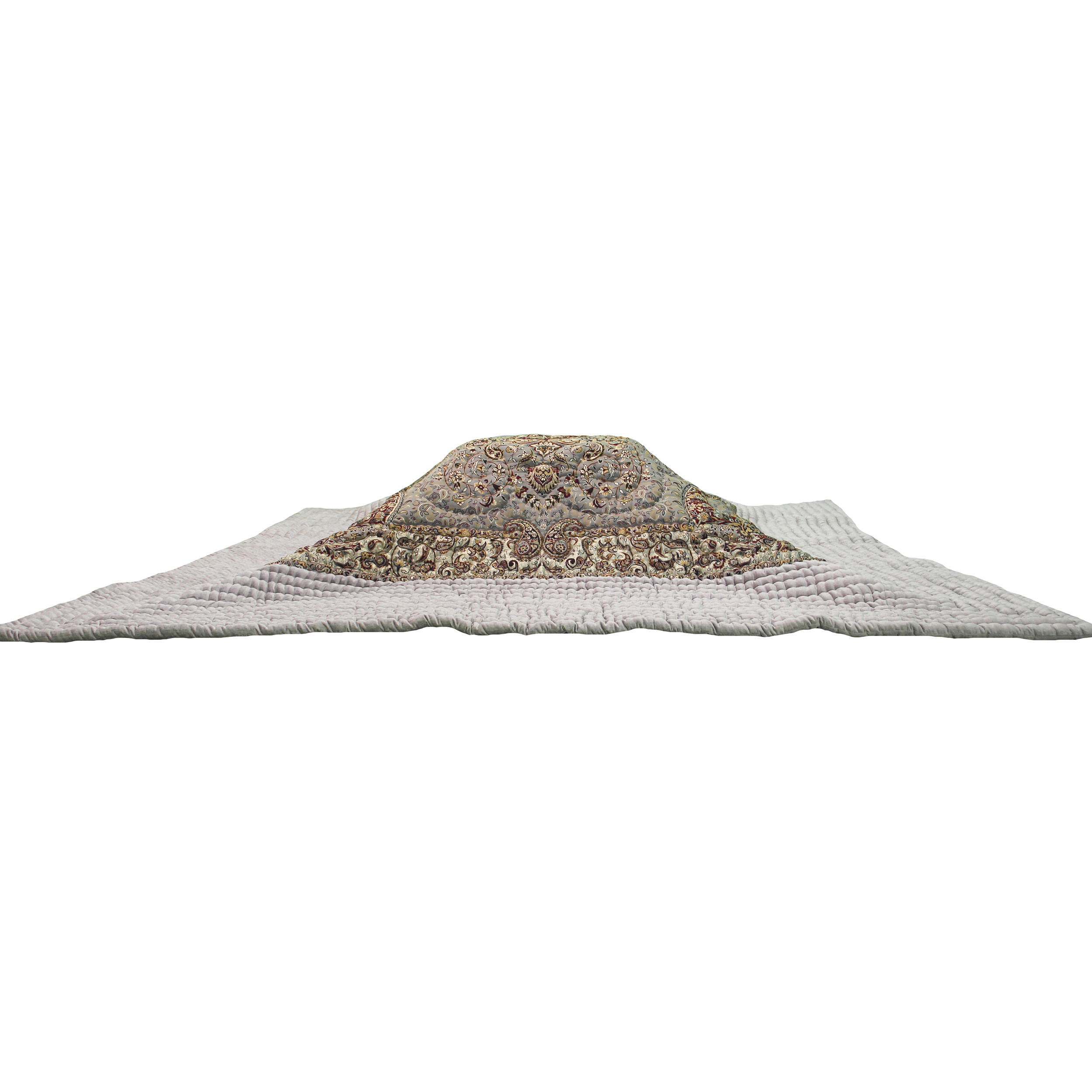 لحاف کرسی مدل ترمه جیران  کد 1501 سایز 300x300 سانتی متر