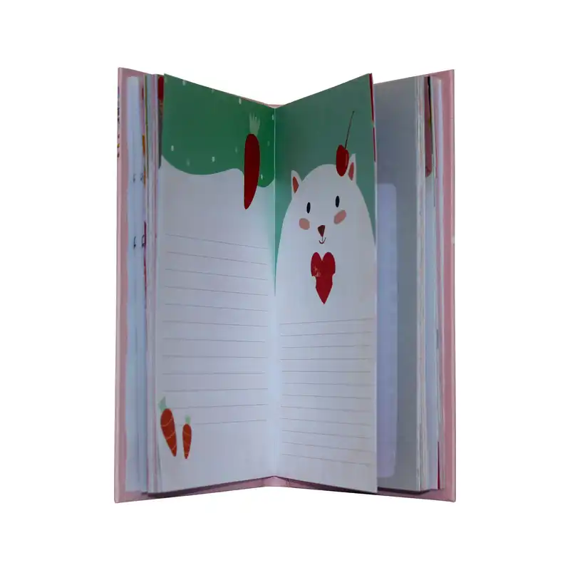 دفتر خاطرات 100 برگ طرح اسب تکشاخ مدل قفل دار کد 11