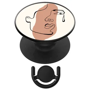 پایه نگهدارنده گوشی موبایل پاپ  سوکت آکام مدل APSC002523 به همراه پاپ کلیپ