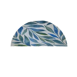 پادری مدل نیم دایره طرح گل کد 9254 سایز 90×45 سانتی متر