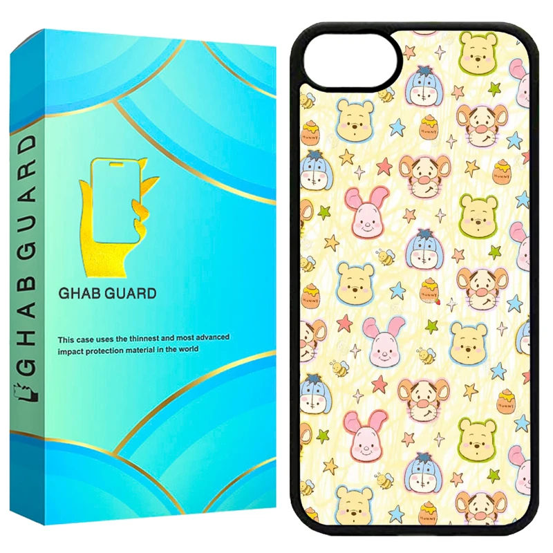 کاور قاب گارد طرح پو و دوستان مدل G16E مناسب برای گوشی موبایل اپل iPhone 16e
