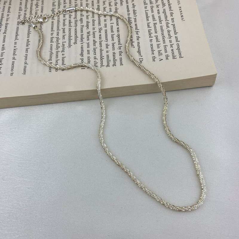 زنجیر زنانه مدل خاویاری کد N4449 زنجیر زنانه مدل خاویاری کد N4449