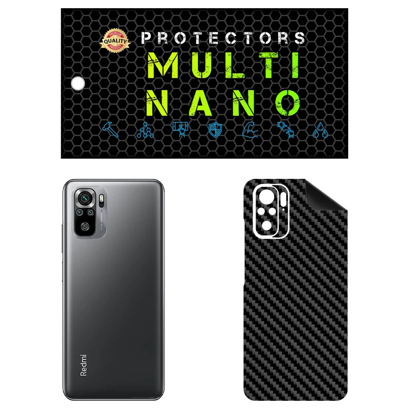 برچسب پوششی مولتی نانو طرح کربن مدل X-F1C مناسب برای گوشی موبایل شیائومی Redmi Note 11 SE (India)