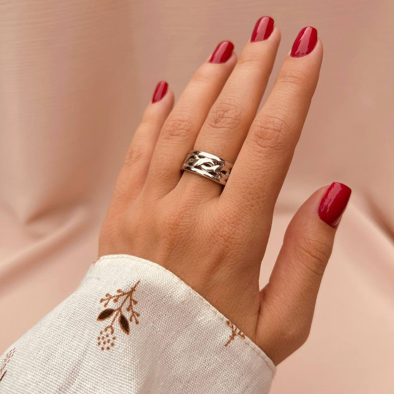 انگشتر زنانه مدل بافت انگشتر زنانه مدل بافت