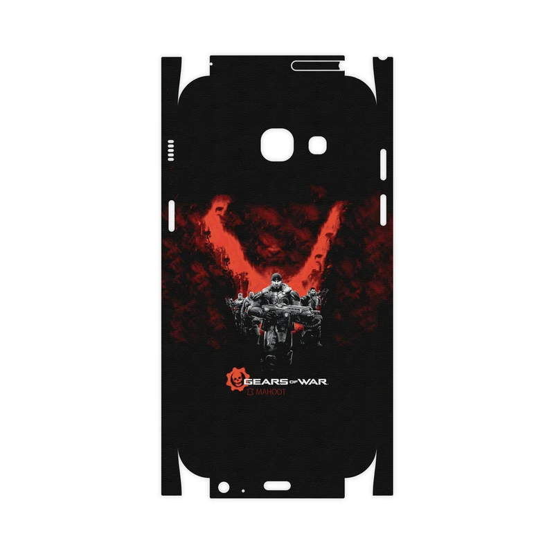 برچسب پوششی ماهوت مدل GEARS-OF-WAR-Game-FullSkin مناسب برای گوشی موبایل سامسونگ Galaxy A3 2017
