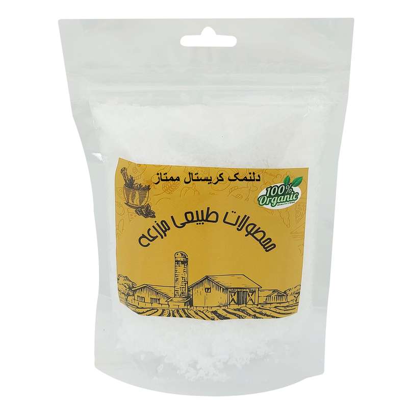 دلنمک کریستال گرانول مزرعه -500 گرم