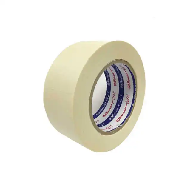 چسب کاغذی ایران چسب مدل پهن عرض 5 سانتیمتر بسته 4 عددی