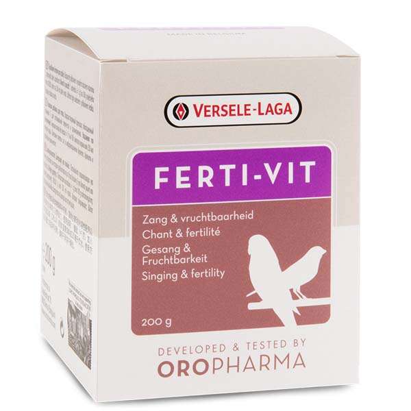 مکمل مست کننده پرندگان ورسلاگا مدل ferti vit وزن 200 گرم