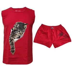 ست شورت و زیرپوش مردانه گیفت مدل GHE-326