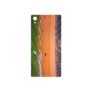 MAHOOT Beach and Green Sea Cover Sticker for Sony Xperia Z5