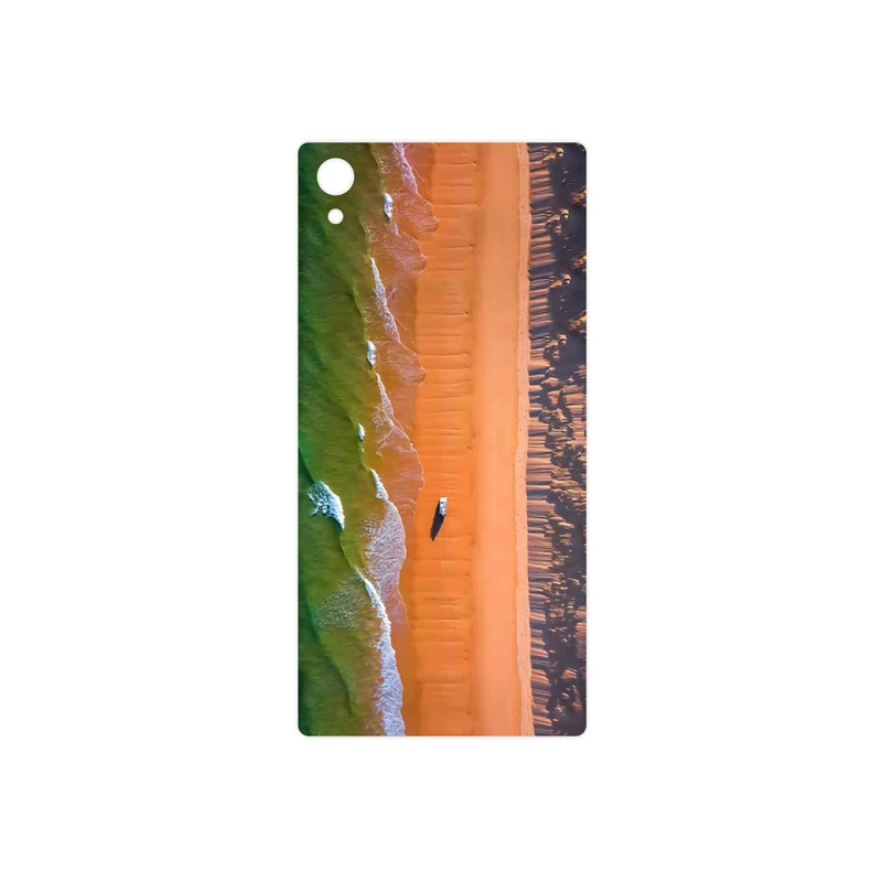برچسب پوششی ماهوت مدل Beach and Green Sea مناسب برای گوشی موبایل سونی Xperia Z5
