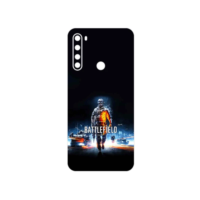 برچسب پوششی ماهوت مدل Battlefield Game Series مناسب برای گوشی موبایل شیائومی Redmi Note 8 2021