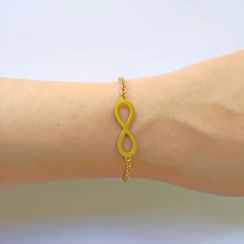 دستبند زنانه مدل بی نهایت
